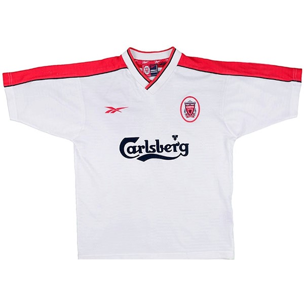 Authentic Camiseta Liverpool 2ª Retro 1998 Rojo